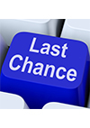 last chance keyboard graphic