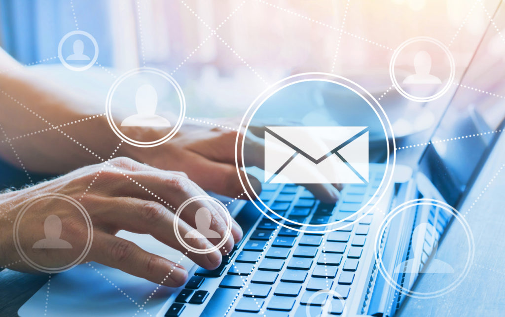 keyboard and email