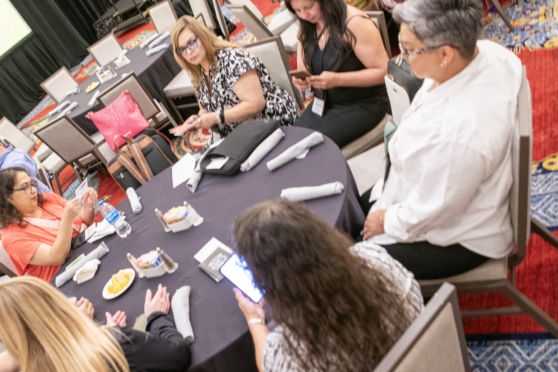 APPAU event photo: attendees at table