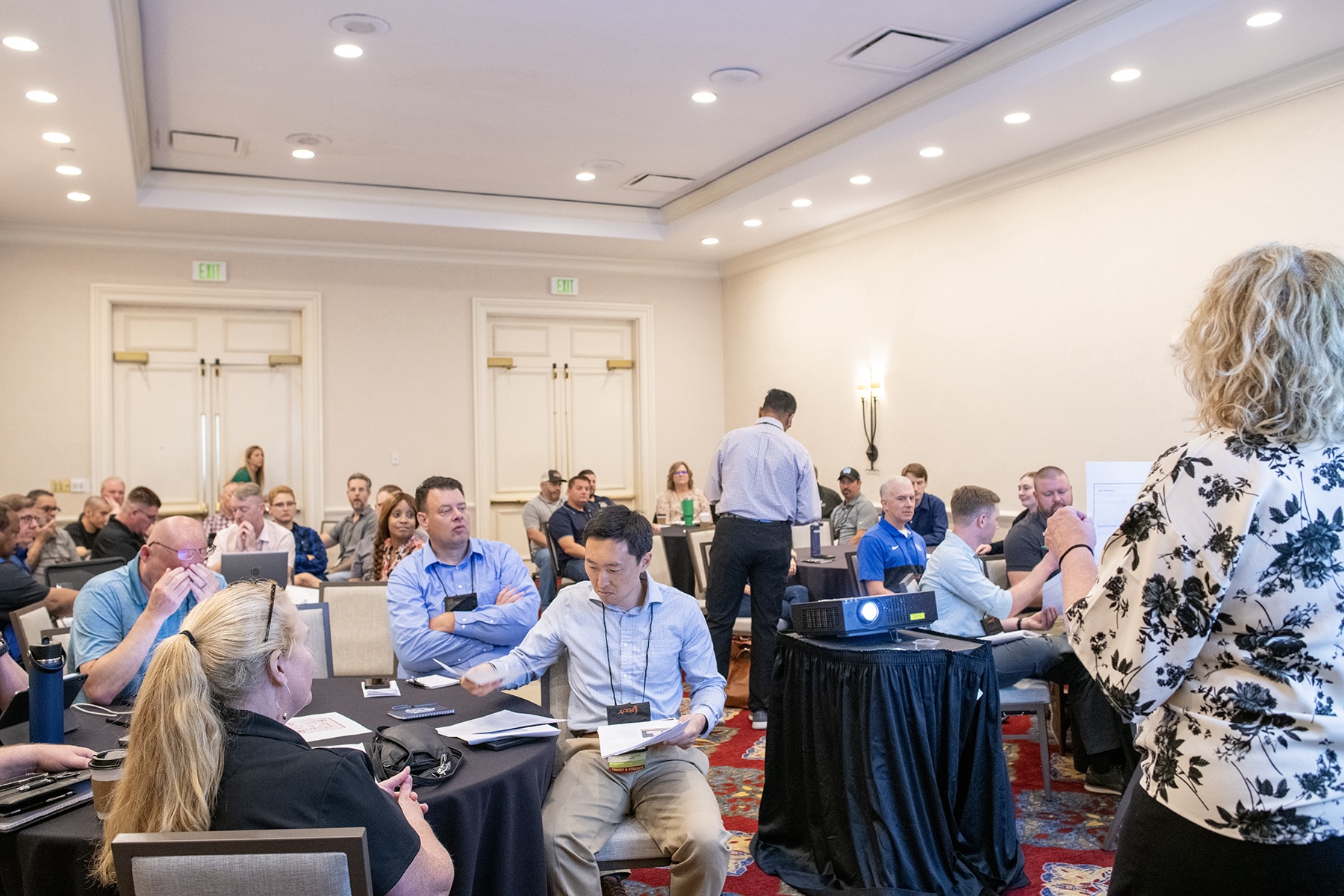 APPAU event photo: attendees in session